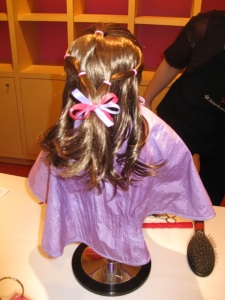 doll coiffure